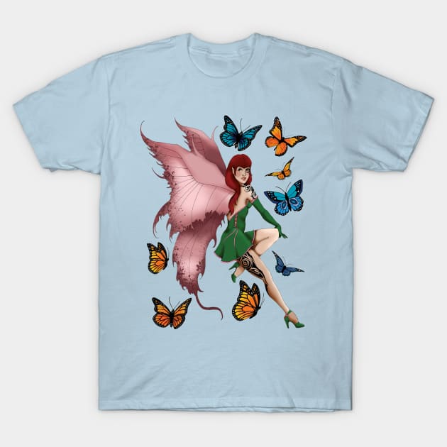 Faery T-Shirt by tigressdragon